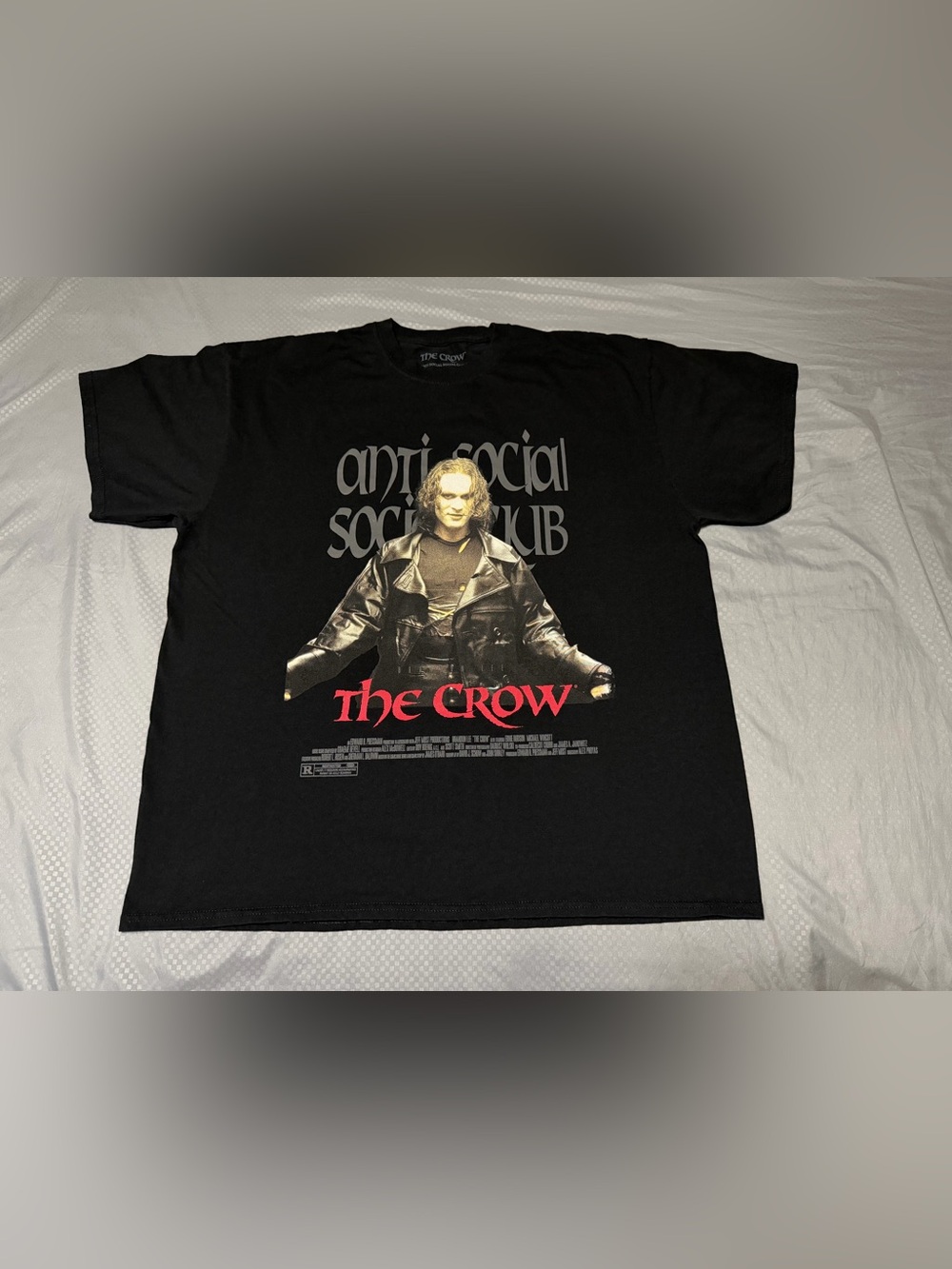 Size XXL - Anti Social Social Club x The Crow "Eric Draven" Tee